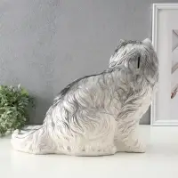 Копилка "Котёнок белый", 33,5х44,5х24 см