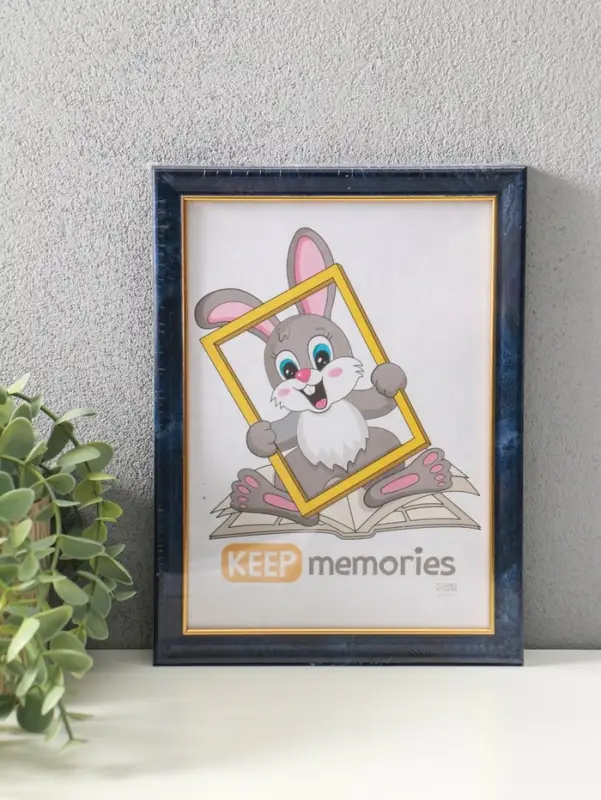 Фоторамка для фото 15&times;21 см Keep memories &laquo;Офис&raquo;, бирюза, (пластик)