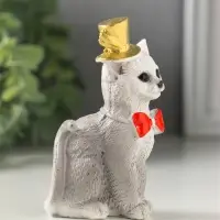 Фигурка &laquo;Кот в цилиндре&raquo;, 9&times;3.5&times;4.5 см, МИКС