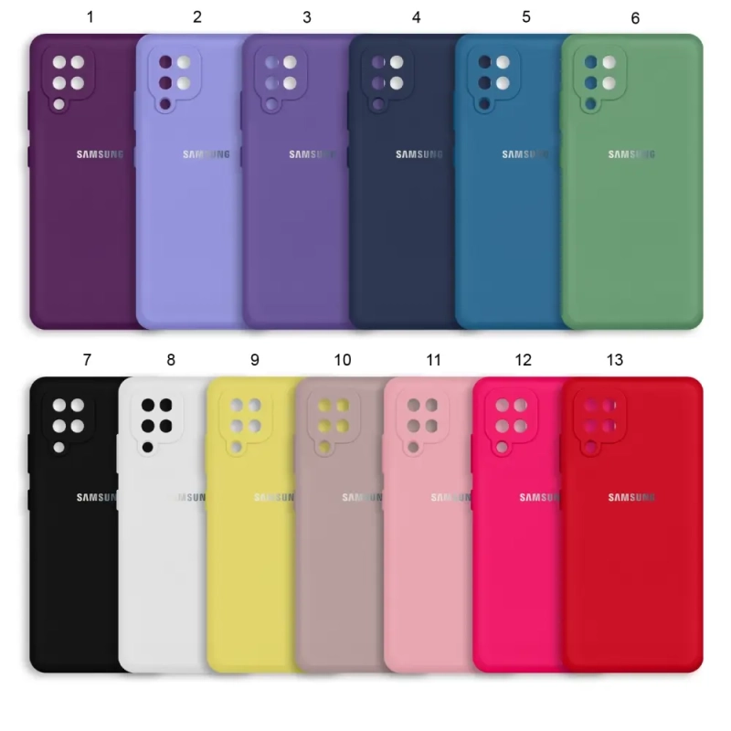 Чехол Samsung A12 Silicone Cover Чехол Samsung A12 Silicone Cover