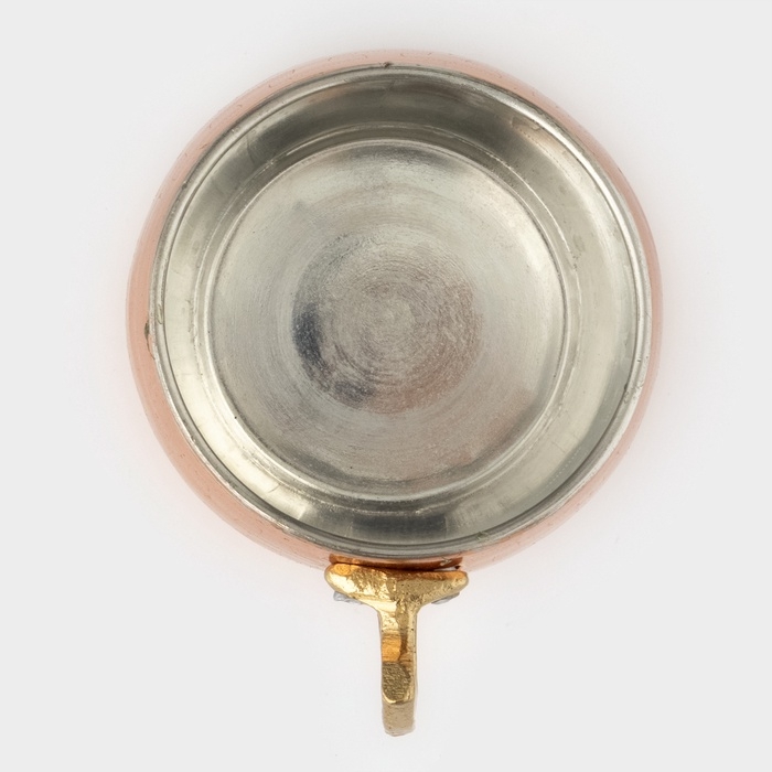 Кружка медная, 450 мл, d= 8 см, h=8,5 см, латунная ручка, с узором, 1 сорт Кружка медная, 450 мл, d= 8 см, h=8,5 см, латунная ручка, с узором, 1 сорт