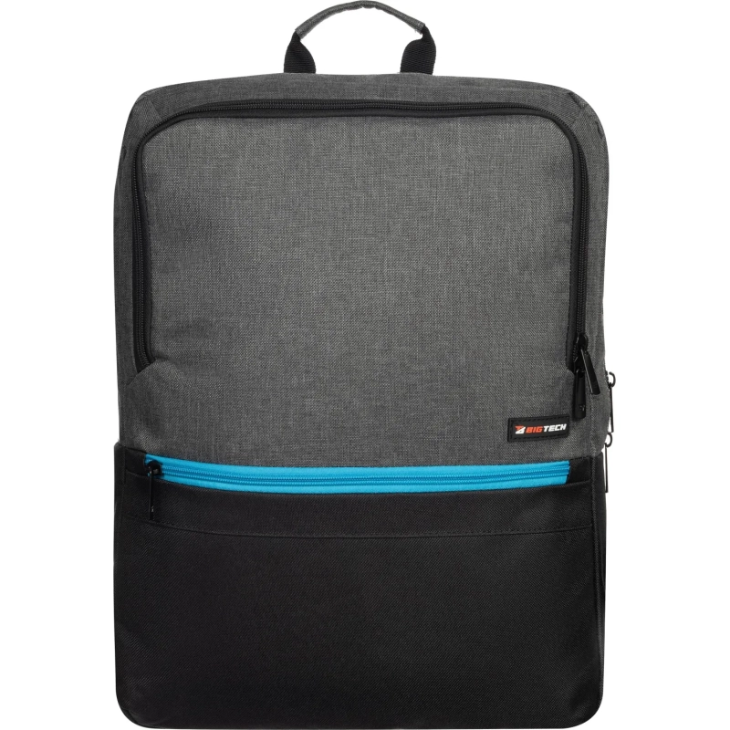 Рюкзак для ноутбука BigTech Special 17.3 LBP-BT-03BKGR, черно-серый
