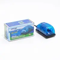 Компрессор для аквариума JINGYE BS-310, прозрачный корпус, 3 л/мин, 2.5 Вт