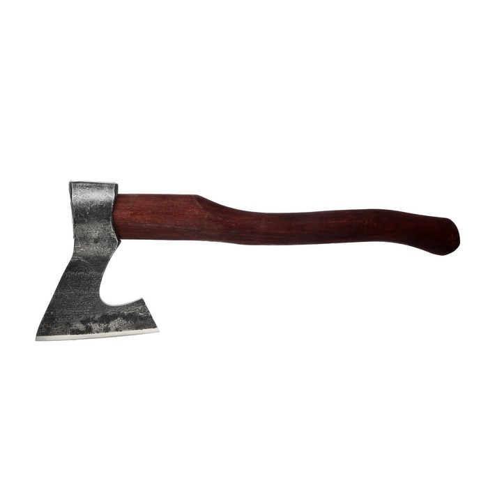 Топор охотничий кованый ТУНДРА ПРОФИ, топорище высшего сорта Топор охотничий кованый ТУНДРА ПРОФИ, топорище высшего сорта "дуб" воск, с чехлом, 1200 г