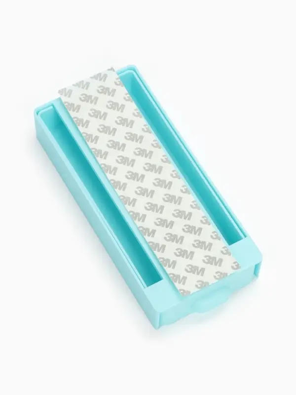 Ящик для хранения, скрытый потайной под стол, 20&times;9&times;4 см, голубой