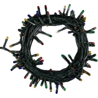 Электрогирлянда Нить 5.5 м,IP20,140 ламп, мульти, 8 режимов, 220 В 670999