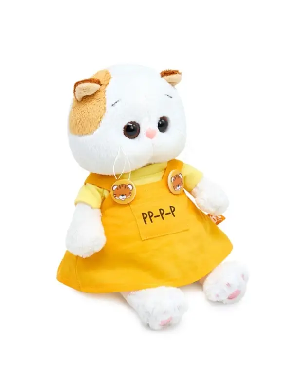 Мягкая игрушка &laquo;Кошечка Ли-Ли BABY&raquo; в сарафане с тигрятами, 20 см