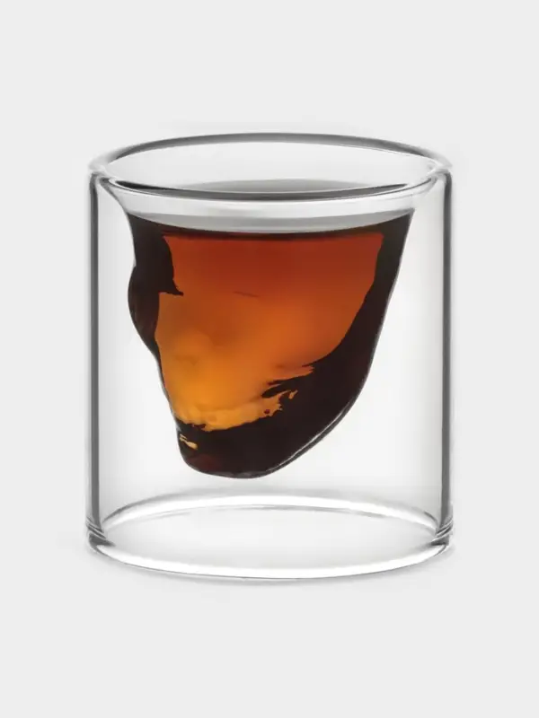 Набор стопок Magistro &laquo;Череп. Хэллоуин&raquo;, 25 мл, набор 4 шт., стекло, прозрачный