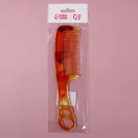 Расчёска, 22×5 см, цвет «янтарный»