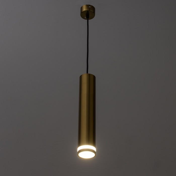 Светильник подвесной "Моджо" GU10 35Вт золото 6х6х30-130см