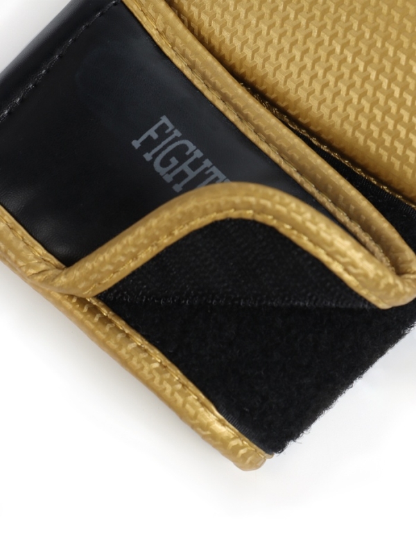 Перчатки для ММА боевые FIGHT EMPIRE, GOLD, чёрно-жёлтые, размер L