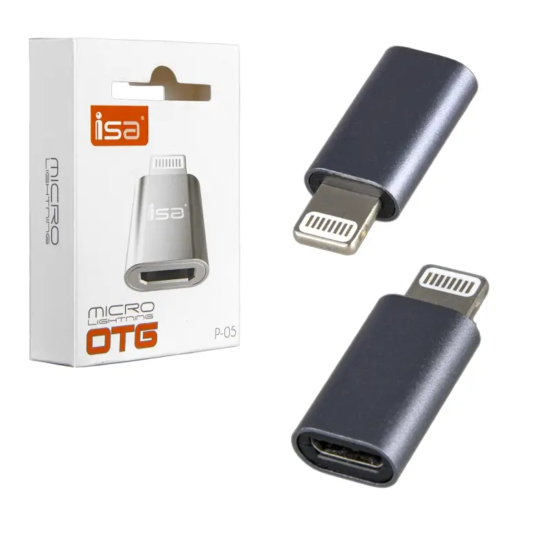 *Переходник Lightning на Micro USB ISA *Переходник Lightning на Micro USB ISA