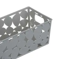 Корзинка для хранения тм VETTA, пластик, 25,5x10x7,5см, 2 цвета