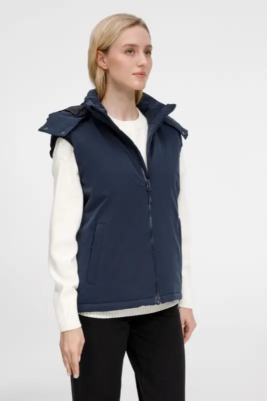 Жилет унисекс Sfera, темно-синий, размер S