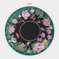 Салфетки сервировочные на стол Доляна &laquo;Роуз&raquo;, 4 шт., d=38 см