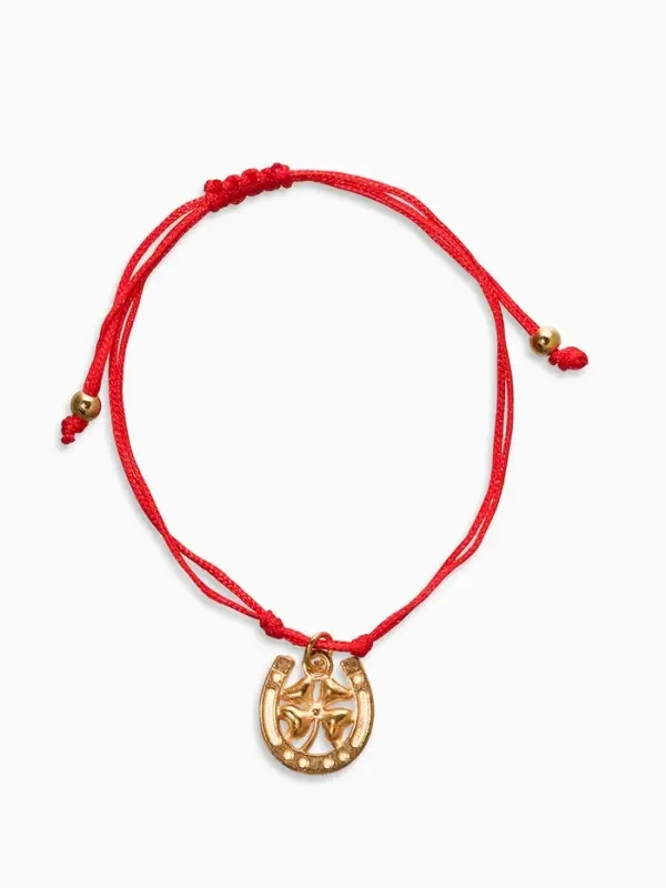 Браслет-оберег &laquo;Став. Подкова денежный магнит&raquo;, 8 см, цвет золото