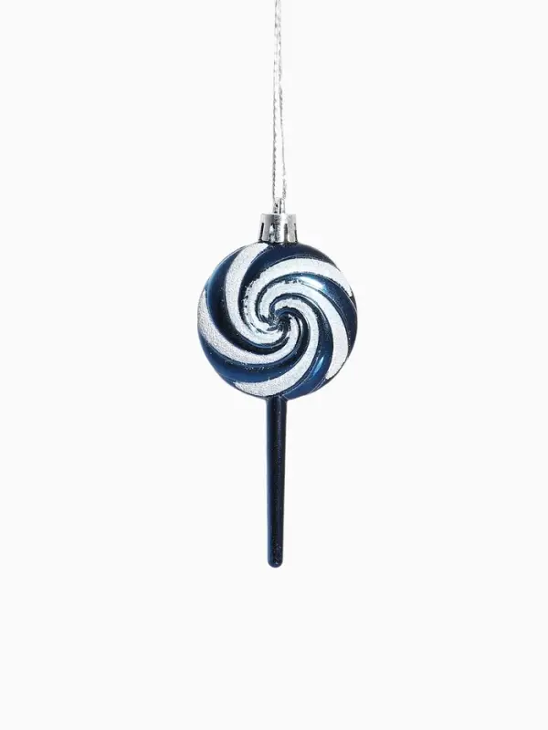 Набор украшений пластик 17 шт Набор украшений пластик 17 шт "Ярмарка волшебства" 6 см, синий