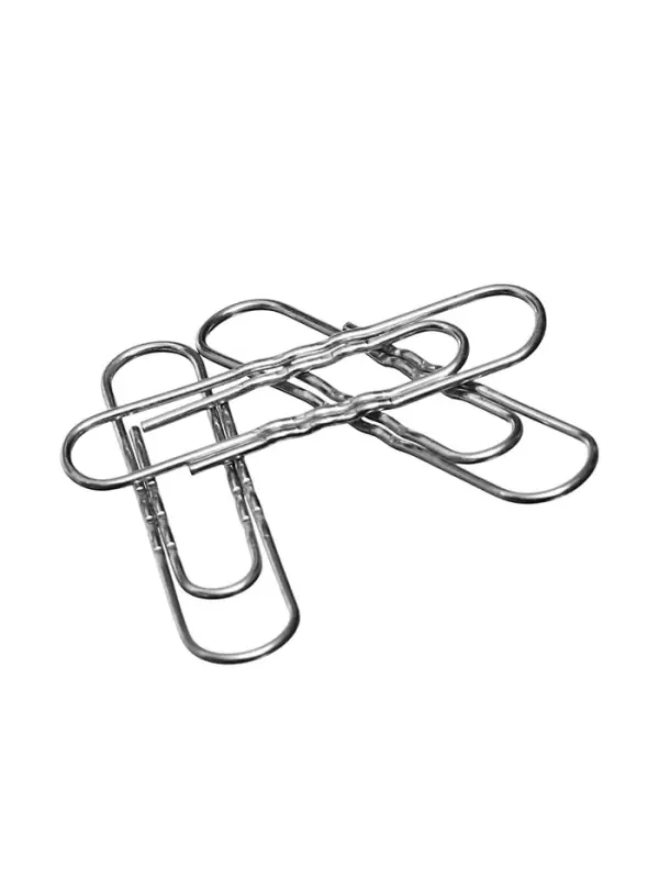 Скрепки канцелярские GLOBUS, 50 мм, 50 шт., оцинкованные, гофрированные