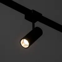 Светильник трековый BayerLux SLIM &laquo;Цилиндр&raquo;, LED, 12 Вт, 3000K-6000К, 48 В, CRI90, 4.5&times;11.3&times;13.4 см, чёрный