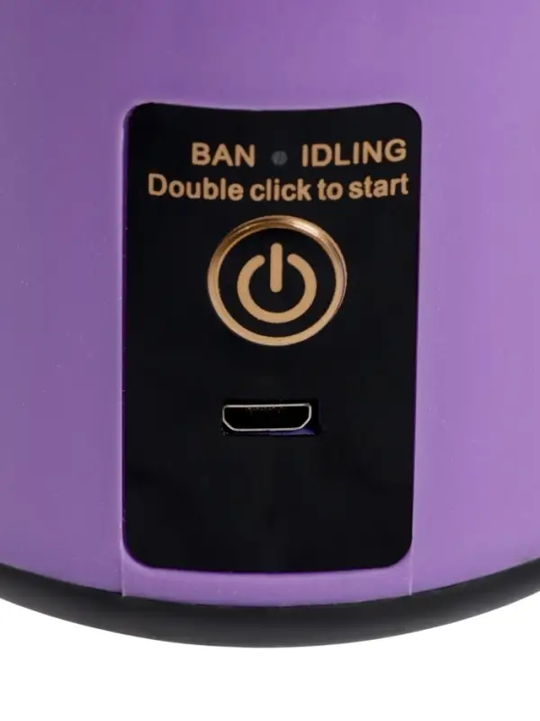 Блендер LBR-01, портативный, 24 Вт, 380 мл, USB, фиолетовый