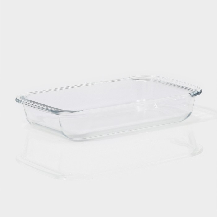 Форма для запекания и выпечки из жаропрочного стекла прямоугольная Доляна «Фуэго», 1 л, 25,7×14,5×4,7 см Форма для запекания и выпечки из жаропрочного стекла прямоугольная Доляна «Фуэго», 1 л, 25,7×14,5×4,7 см