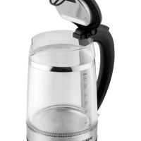 Чайник HYK-G3036 1,7л 2200Вт черный (стекло)