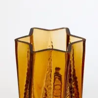 Ваза для цветов &laquo;Флоранс&raquo;, 25&times;11&times;9 см, стекло, коричневая