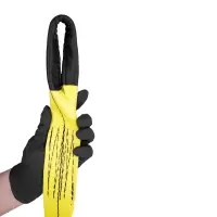 Трос буксировочный (усиленный,цвет-желтый) AVS EXPERT ST-75B 7т 5м.шаклы