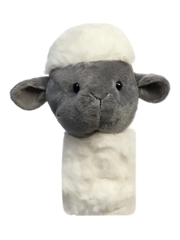 Мягкая игрушка на руку "Барашек", 18 см