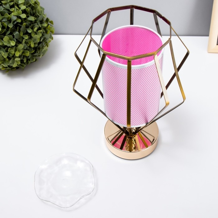 Аромасветильник сенсорный Аромасветильник сенсорный "Этно" G9 40Вт золото 19х19х26 см RISALUX