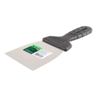 Шпатель СИБРТЕХ лопатка нерж.сталь 80мм, пластм.ручка (85433)