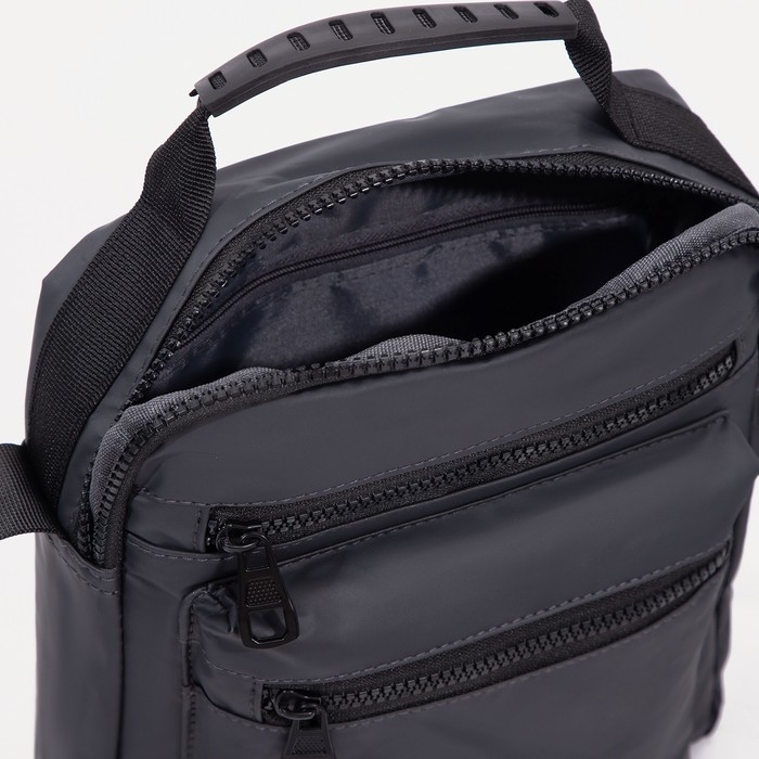 Сумка мужская, цвет серый Сумка мужская, цвет серый