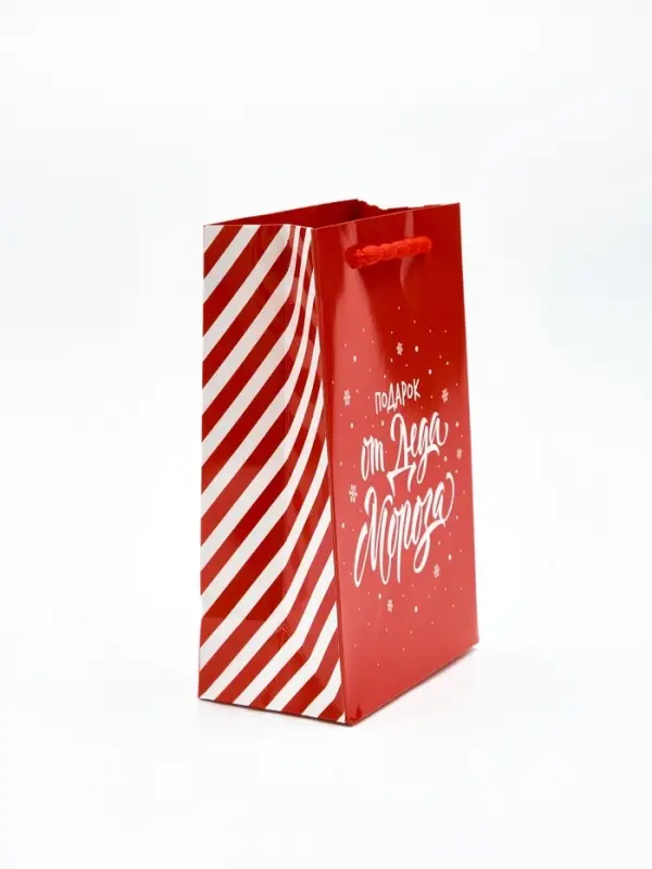 Пакет подарочный «Новогодний подарок», с носком для подарков, 18 × 23 × 11 см Пакет подарочный «Новогодний подарок», с носком для подарков, 18 × 23 × 11 см