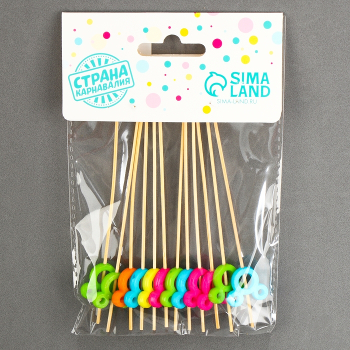 Шпажки деревянные «Мышонок», 12 см, набор 12 шт. Шпажки деревянные «Мышонок», 12 см, набор 12 шт.