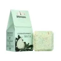 Соляной брикет куб &laquo;Пихта&raquo; 200 г &laquo;Добропаровъ&raquo;