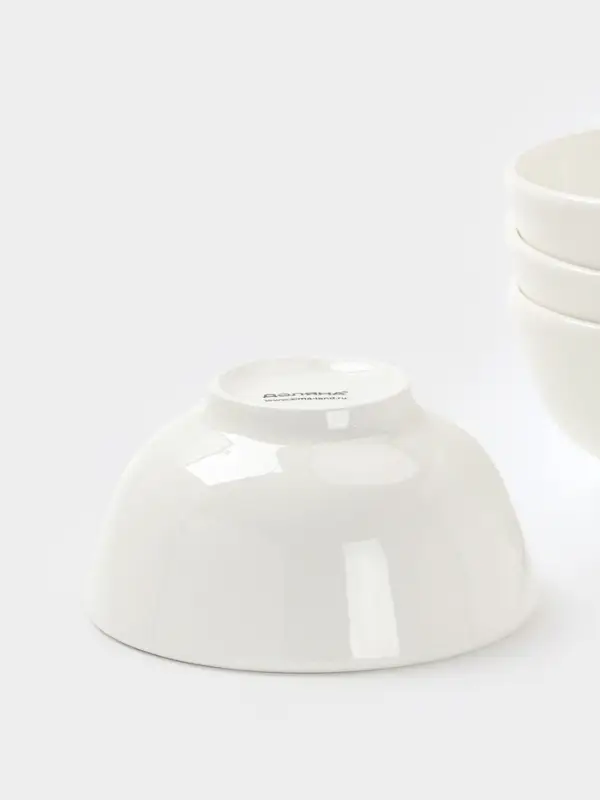 Набор салатников 4 шт толстостенный 12,5х12,5х6,5 Набор салатников 4 шт толстостенный 12,5х12,5х6,5 "White Label"