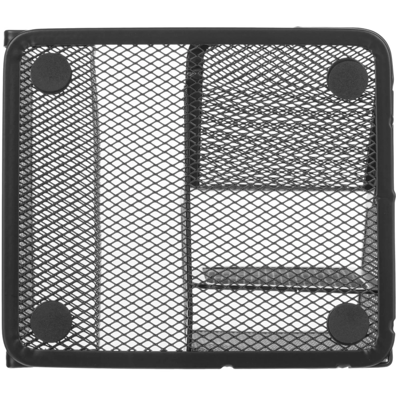 Подставка-органайзер Attache 4отд канцел/писем 130х150х73мм металл сет черн