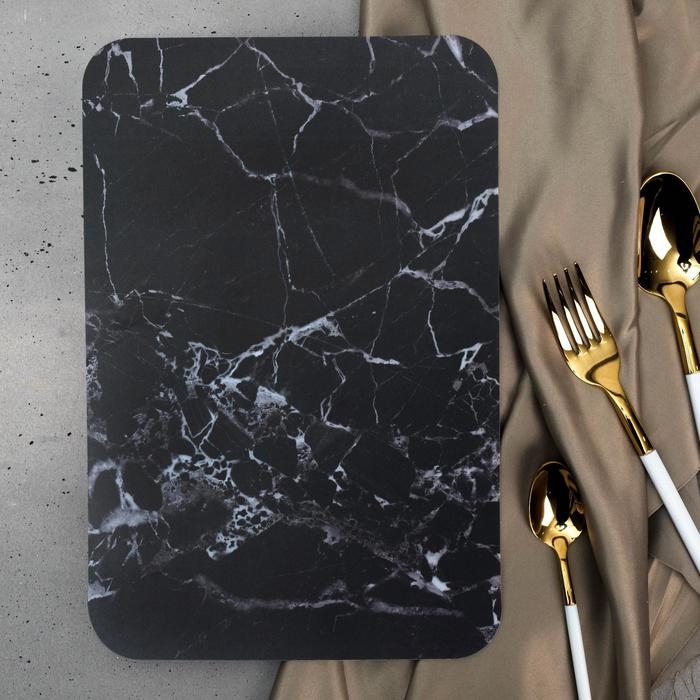 Доска разделочная Black, пластик, 30 х 20 см Доска разделочная Black, пластик, 30 х 20 см