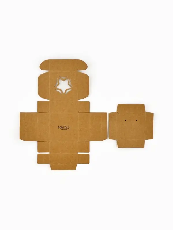 Коробка под бижутерию с окном «Звезда», 7.5 х 7.5 х 3 см Коробка под бижутерию с окном «Звезда», 7.5 х 7.5 х 3 см