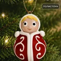 Ёлочная игрушка &laquo;Неваляшка&raquo;