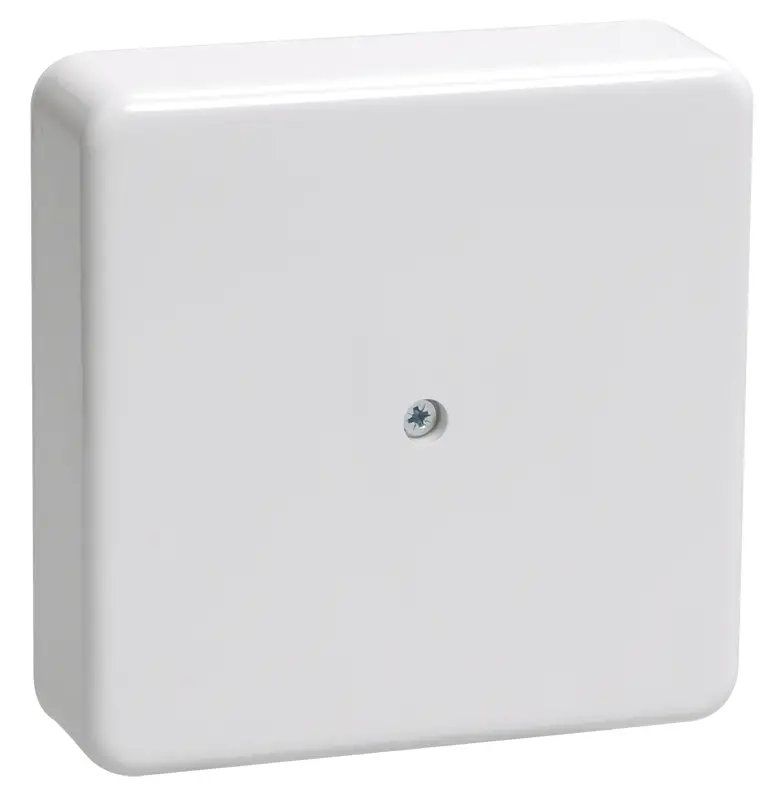 Коробка клеммная 75х75х20 белая IP40 КМ41212-01