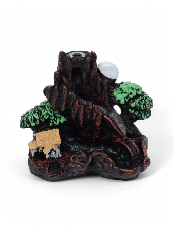 Подставка для благовоний "Деревенька в гора×" 10×12,5 см