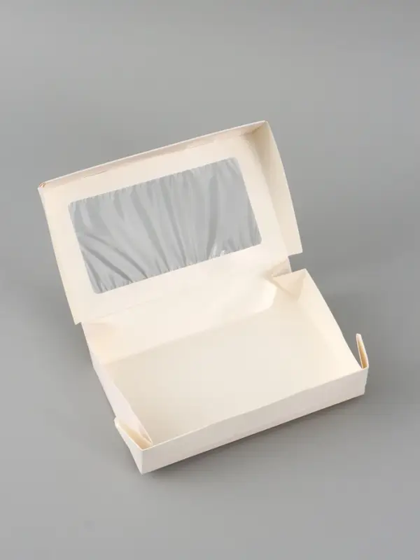 Коробка подарочная с окном &laquo;От всей души&raquo;, 20&times;12&times;4 см, самосборная