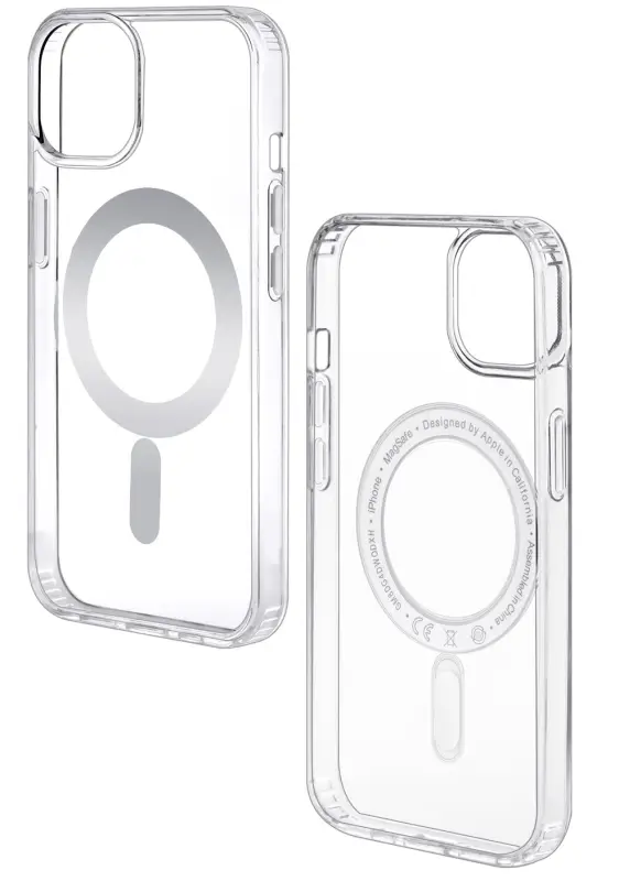 Чехол iPh 12/12 Pro Clear Case (MagSafe) в пакетике