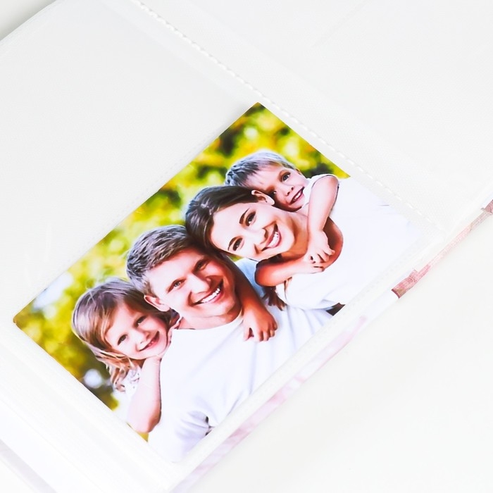 Фотоальбом Фотоальбом "Цветы" 50 листов 200 фотографий 10х15 см