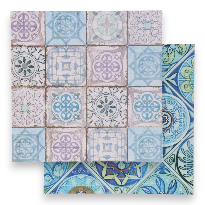 Фотофон двусторонний картон плотность 350 гр Фотофон двусторонний картон плотность 350 гр "Керамическая плитка" 50х50 см