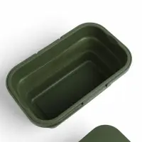 Корзина - столик maclay 2 в 1, складная, 47&times;28.5&times;23.5 см, зелёная