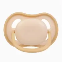 Соска-пустышка 2 шт. в контейнере, силикон, от 6 мес, бежевый, Mum&Baby