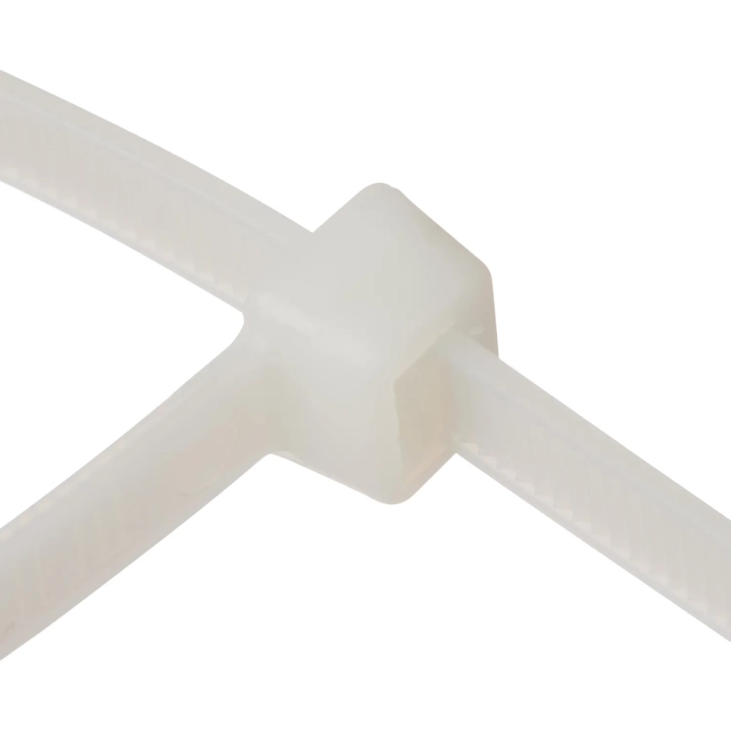 Хомут стяжка нейлоновая Topfort 8х400 (7,6х400 мм) белый 100 шт/уп