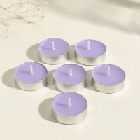 Набор свечей ароматических чайных &laquo;Лаванда&raquo;, 6 шт.